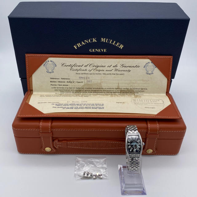 FRANCK MULLER(フランクミュラー)の《FRANCK MULLER/カサブランカ》本物保証 完全正規品 美品 レディースのファッション小物(腕時計)の商品写真