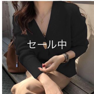 ザラ(ZARA)のニット💕大きなボタンがオシャレ💕(ニット/セーター)