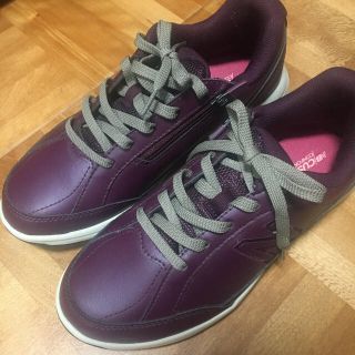 ニューバランス(New Balance)のニューバランス　スニーカー　パープル　ファスナー付き(スニーカー)