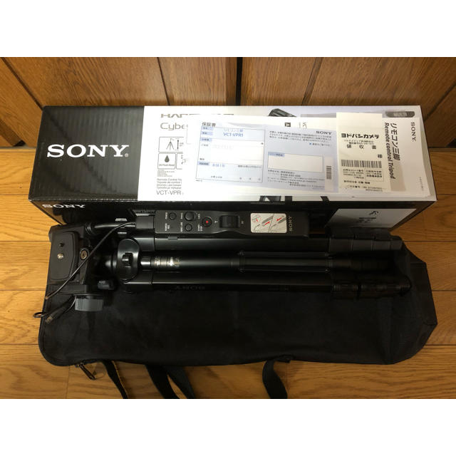 新品未使用 ソニー　ＳＯＮＹ リモコン三脚 ＶＣＴ‐ＶＰＲ１