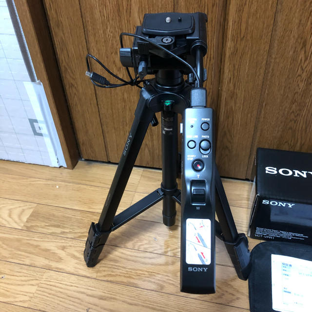 新品未使用 ソニー　ＳＯＮＹ リモコン三脚 ＶＣＴ‐ＶＰＲ１