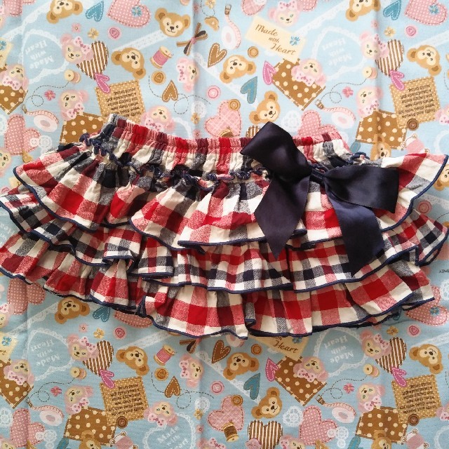 fafa(フェフェ)の美品　panpantutu フリフリ　ブルマ　70cm～90cm位 キッズ/ベビー/マタニティのベビー服(~85cm)(パンツ)の商品写真