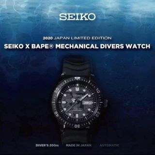 アベイシングエイプ(A BATHING APE)のSEIKO X BAPE MECHANICAL DIVERS WATCH(腕時計(アナログ))