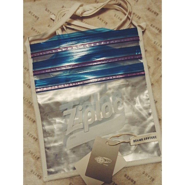 BEAMS ziploc パスポートケース ビームス ジップロック コラボ | フリマアプリ ラクマ