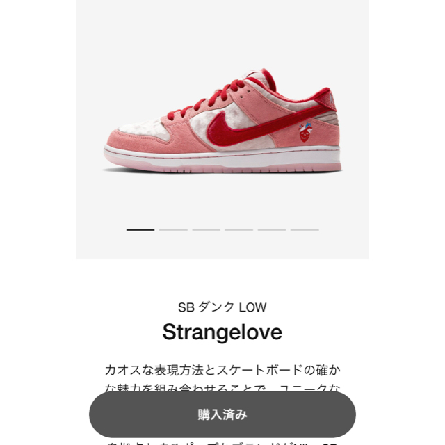 NIKE SB DUNK LOW STRANGELOVE