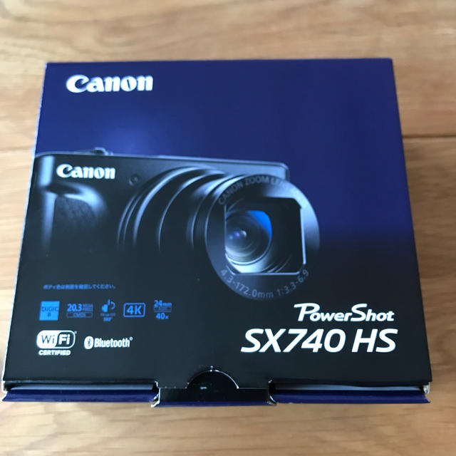 Canon(キヤノン)のcanon powershot SX740 HS スマホ/家電/カメラのカメラ(コンパクトデジタルカメラ)の商品写真