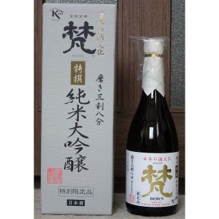 日本酒　梵　特撰純米大吟醸７２０ｍｌ(日本酒)