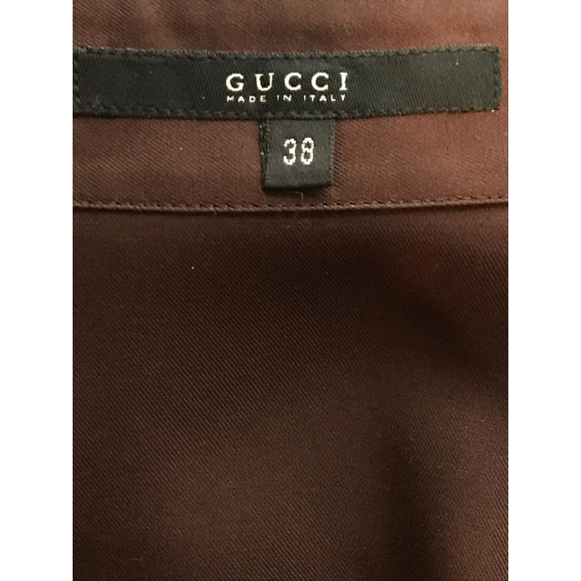 Gucci(グッチ)のMORE SALE🚩GUCCI シルク100% ピンタックシャツ レディースのトップス(シャツ/ブラウス(長袖/七分))の商品写真