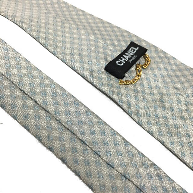 CHANEL(シャネル)のシャネル ネクタイ シルク ブルー メンズのファッション小物(ネクタイ)の商品写真