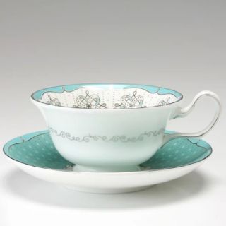 ウェッジウッド(WEDGWOOD)のWEDGWOOD ウェッジウッド プシュケ ペアティーカップ&ソーサー (グラス/カップ)