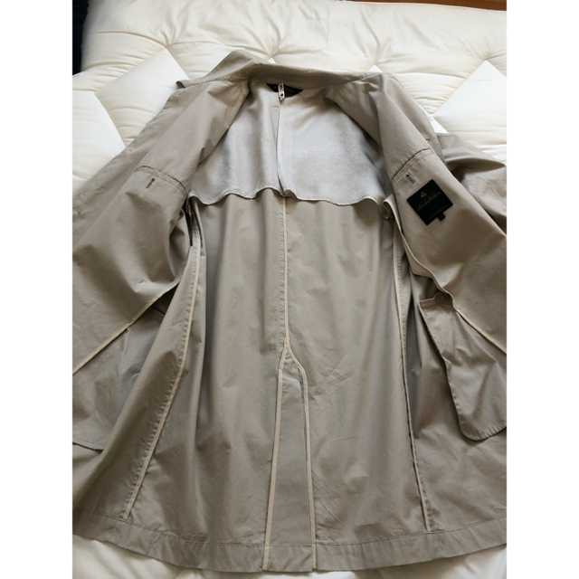 TOMORROWLAND(トゥモローランド)のブルックス　ステンカラーをオフタイムで着こなす✖️ビジネス　二刀流コート美品 メンズのジャケット/アウター(ステンカラーコート)の商品写真