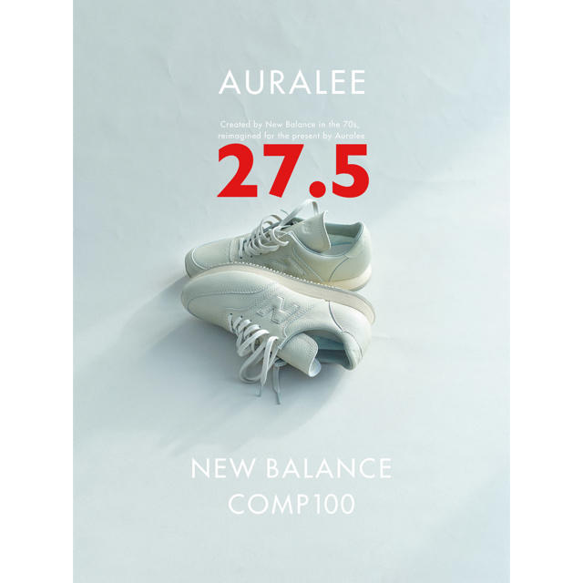 AURALEE New Balance COMP100靴/シューズ