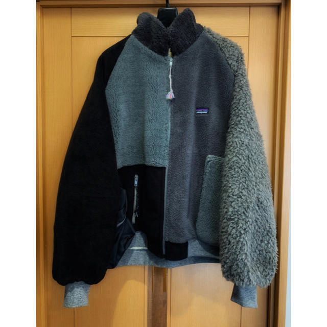 patagonia(パタゴニア)の最終値下　Gilet patagonia フリースリメイクジャケット　ジレ メンズのジャケット/アウター(ブルゾン)の商品写真