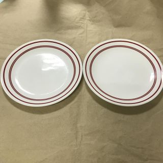 コレール(CORELLE)のコレール　クラシックカフェレッド　ワンプレートランチ　21.5cm(食器)