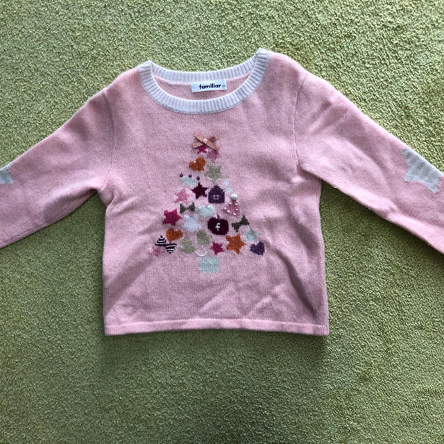 familiar(ファミリア)のファミリア　110 ニット キッズ/ベビー/マタニティのキッズ服女の子用(90cm~)(ニット)の商品写真