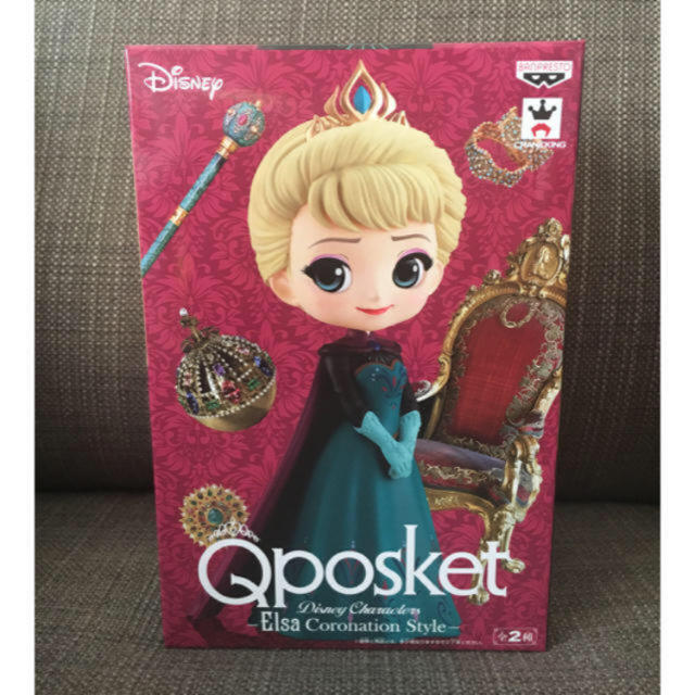 アナと雪の女王(アナトユキノジョオウ)の【新品・未開封】Qposket アナと雪の女王 フィギュア マスコット 人形 エンタメ/ホビーのおもちゃ/ぬいぐるみ(キャラクターグッズ)の商品写真