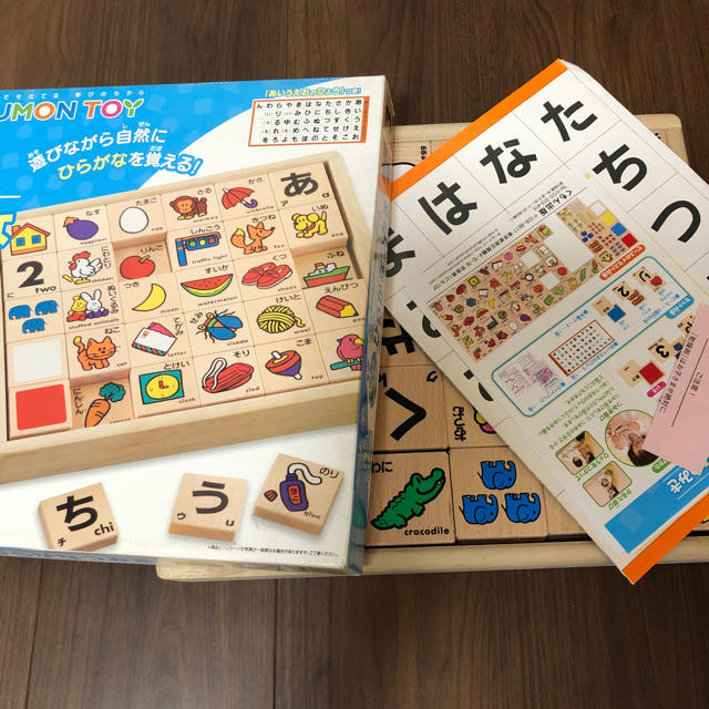 kumon Newひらがなつみき キッズ/ベビー/マタニティのおもちゃ(知育玩具)の商品写真