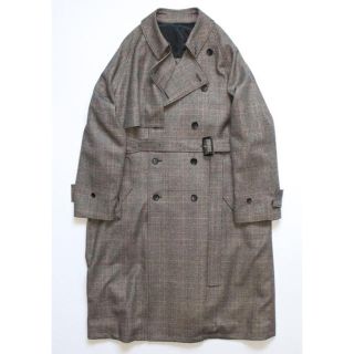 コモリ(COMOLI)のstein LAY OVERSIZED OVERLAP COAT(トレンチコート)