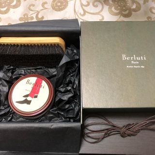 ベルルッティ(Berluti)の【新品☆未使用】Berluti メンテナンスクリーム&ブラシ 無色(その他)