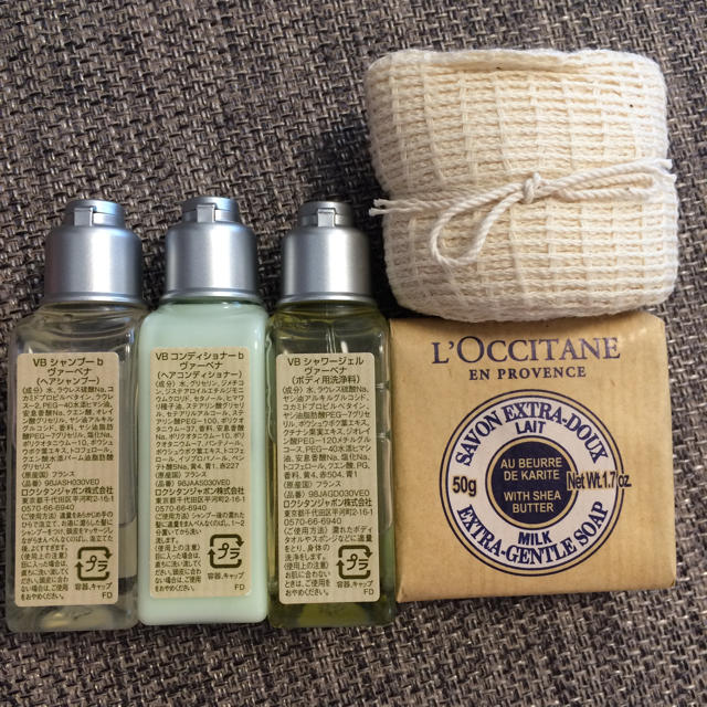 L'OCCITANE(ロクシタン)のロクシタン アメニティ ヴァーベナ コスメ/美容のキット/セット(サンプル/トライアルキット)の商品写真