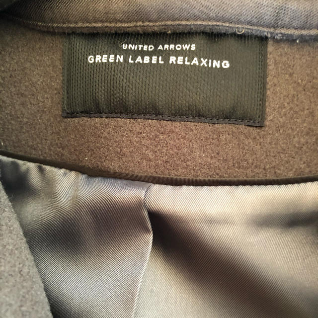 UNITED ARROWS green label relaxing(ユナイテッドアローズグリーンレーベルリラクシング)のグリーンレーベル　コート　未使ダグ付き レディースのジャケット/アウター(ピーコート)の商品写真