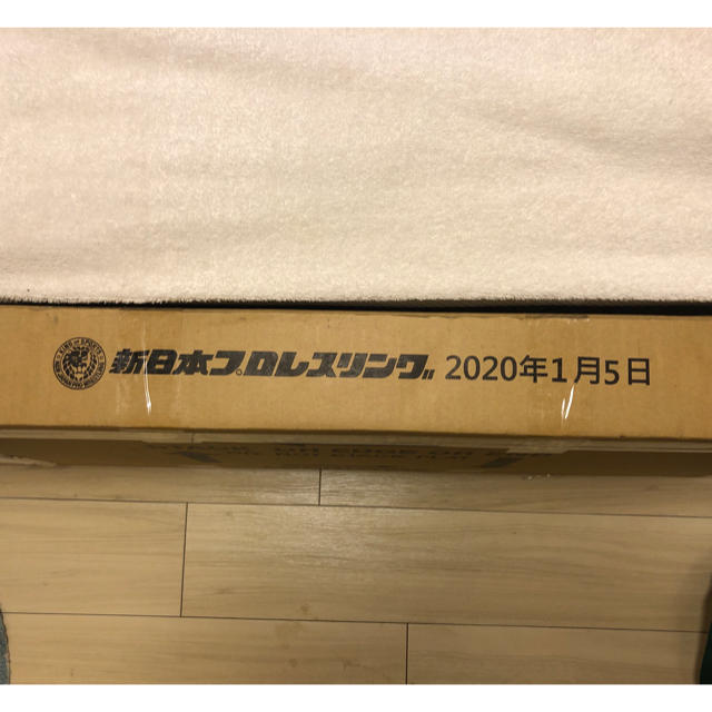 新日本プロレス　レッスルキングダム　獣神サンダーライガー　パイプ椅子 チケットのスポーツ(格闘技/プロレス)の商品写真