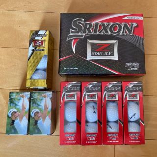 スリクソン(Srixon)のSRIXONゴルフボール　Z STAR XV 2ダースとオマケ付き(その他)