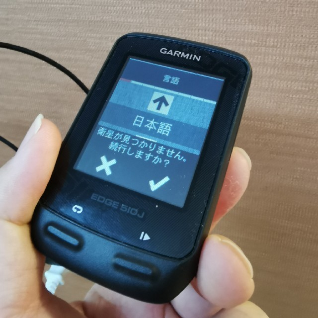 GARMIN(ガーミン)のGarmin Edge 510J ジャンク品 スポーツ/アウトドアの自転車(その他)の商品写真