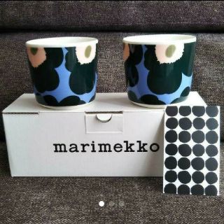 マリメッコ(marimekko)の廃番　新品 ウニッコ　マリメッコ ラテマグ マグカップ コーヒー　ウニッコ(グラス/カップ)