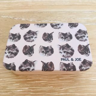 ポールアンドジョー(PAUL & JOE)のポールアンドジョー　猫プリント缶ケース(小物入れ)