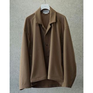 コモリ(COMOLI)のYOKE WIDE SHORT JACKET BEIGE Sサイズ(テーラードジャケット)