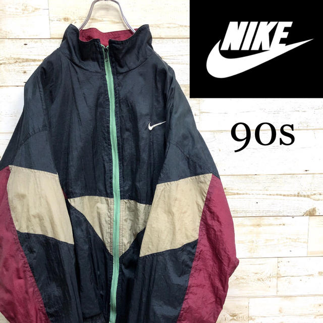 【入手困難】　90sNIKE ナイロンジャケット　希少サイズXL 104さん着用