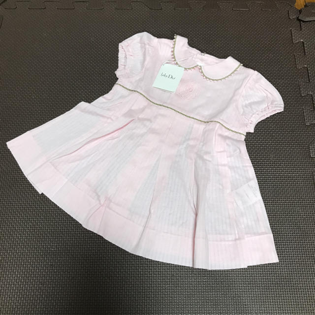 本物の baby Dior ベビーディオール ワンピース 80 ワンピース