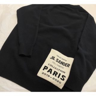 ジルサンダー(Jil Sander)の【美品　タグ付】19aw Jil Sander パッチ　スリット　セーター(ニット/セーター)