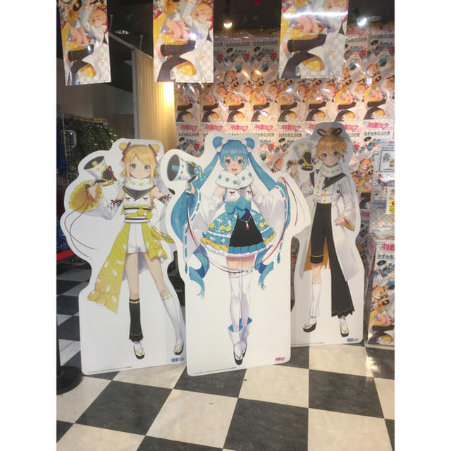 みシール 初音ミク ドン キホーテ ねずみ年ミクの宴 アクスタ 初音ミク 鏡