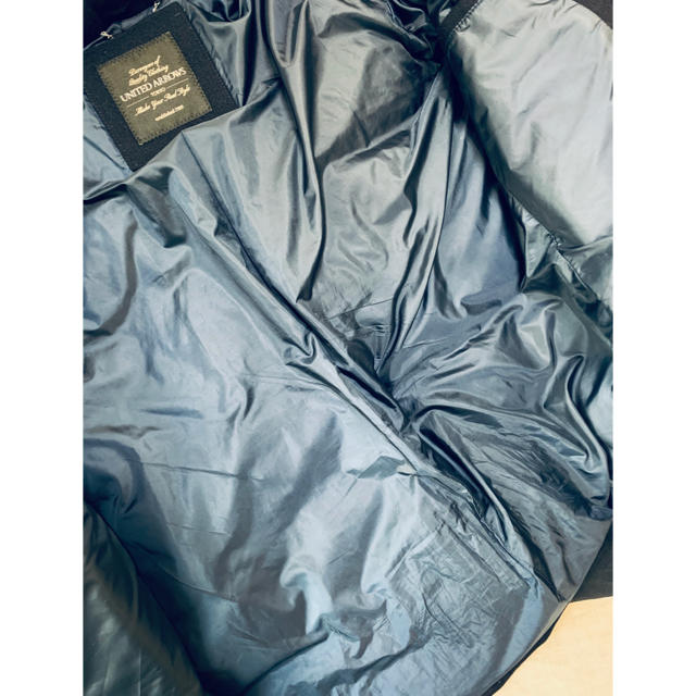 UNITED ARROWS(ユナイテッドアローズ)のメンズS ダウンコート　（ネイビー） メンズのジャケット/アウター(ダッフルコート)の商品写真