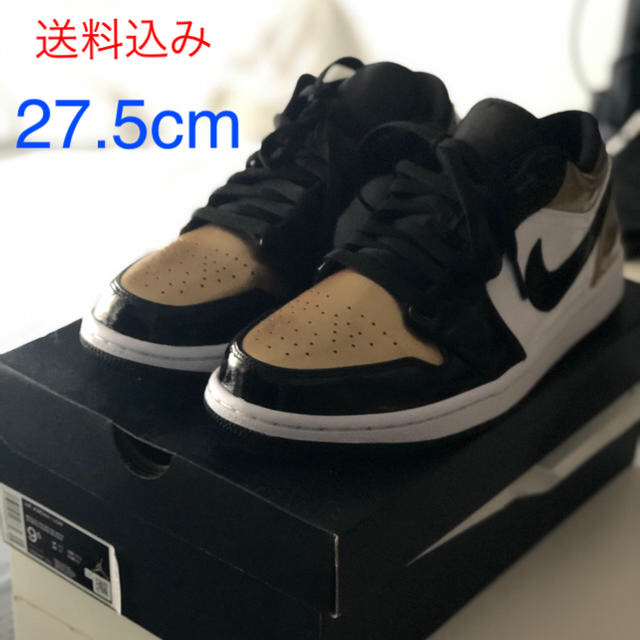 NIKE(ナイキ)の【国内未発売】Jordan 1 Low Gold Toe メンズの靴/シューズ(スニーカー)の商品写真