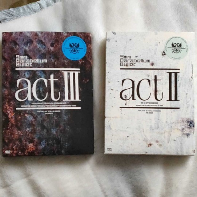 9mm Parabellum Bullet/act Ⅱ+Ⅲ(合併号) エンタメ/ホビーのDVD/ブルーレイ(ミュージック)の商品写真