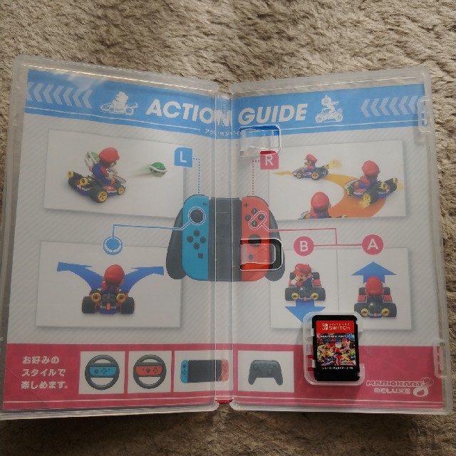 Nintendo Switch(ニンテンドースイッチ)のマリオカート8 デラックス Switch エンタメ/ホビーのゲームソフト/ゲーム機本体(家庭用ゲームソフト)の商品写真