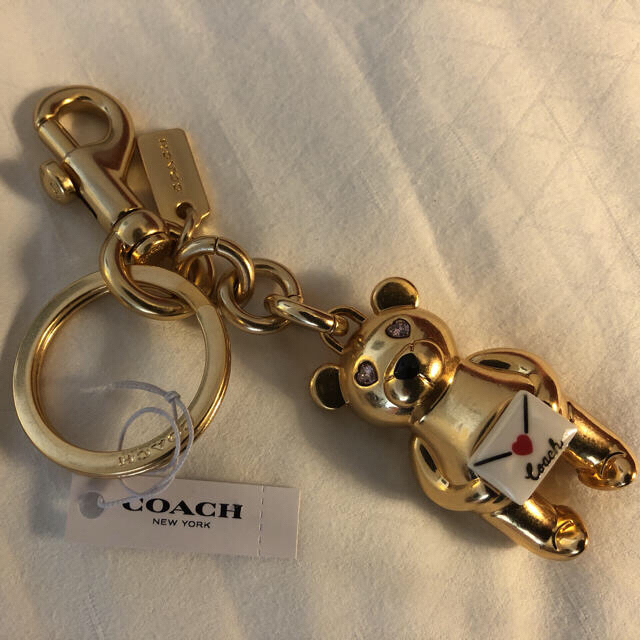 COACH(コーチ)のcoach コーチ　クマ　ベア　チャーム レディースのアクセサリー(チャーム)の商品写真