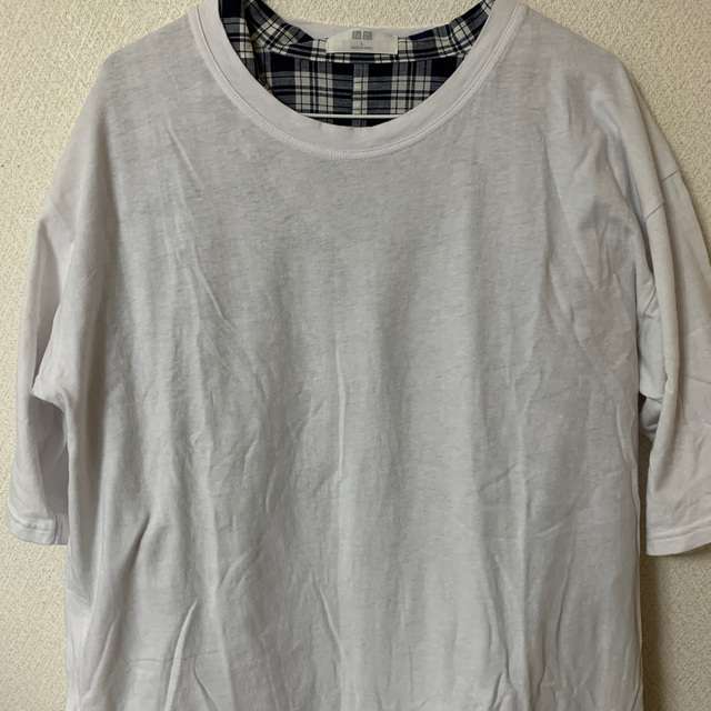 GU(ジーユー)のGU ロング丈Tシャツ レディースのワンピース(ロングワンピース/マキシワンピース)の商品写真