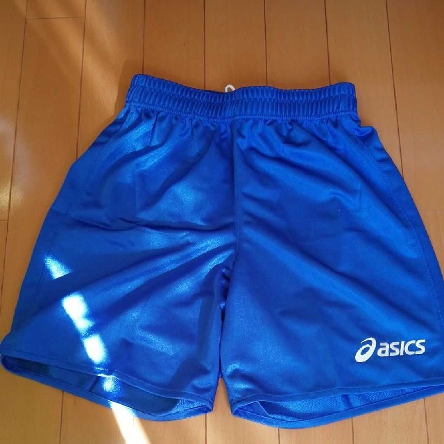 asics(アシックス)の新品未使用140㎝【asics 】 ハーフパンツ　Jr.ゲームパンツ スポーツ/アウトドアのサッカー/フットサル(ウェア)の商品写真