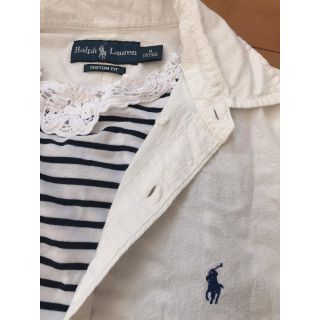 ラルフローレン(Ralph Lauren)の【  専用  】ラルフローレン 白シャツ(シャツ/ブラウス(半袖/袖なし))