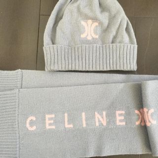 セリーヌ(celine)のSAKURAKO様専用 超美品 CELINE 子ども用マフラー&帽子(マフラー/ストール)