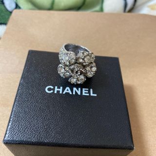 シャネル(CHANEL)のシャネル正規品　指輪　リング　ラインストーン　ゴージャス(リング(指輪))