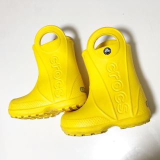 クロックス(crocs)のクロックス  長靴 C7 14cm(長靴/レインシューズ)