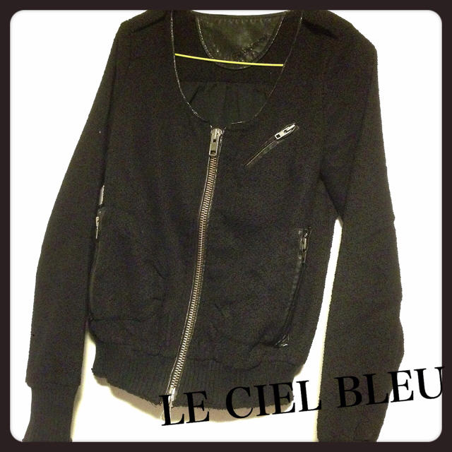 LE CIEL BLEU(ルシェルブルー)の【ルシェルブルー】ノーカラージャケット♡ レディースのジャケット/アウター(ノーカラージャケット)の商品写真