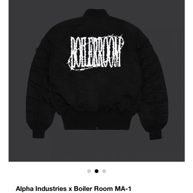 Supreme(シュプリーム)のBOILER ROOM ALPHA INDUSTRIES MA-1 メンズのジャケット/アウター(ブルゾン)の商品写真