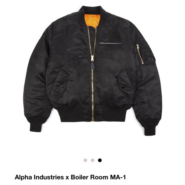 Supreme(シュプリーム)のBOILER ROOM ALPHA INDUSTRIES MA-1 メンズのジャケット/アウター(ブルゾン)の商品写真