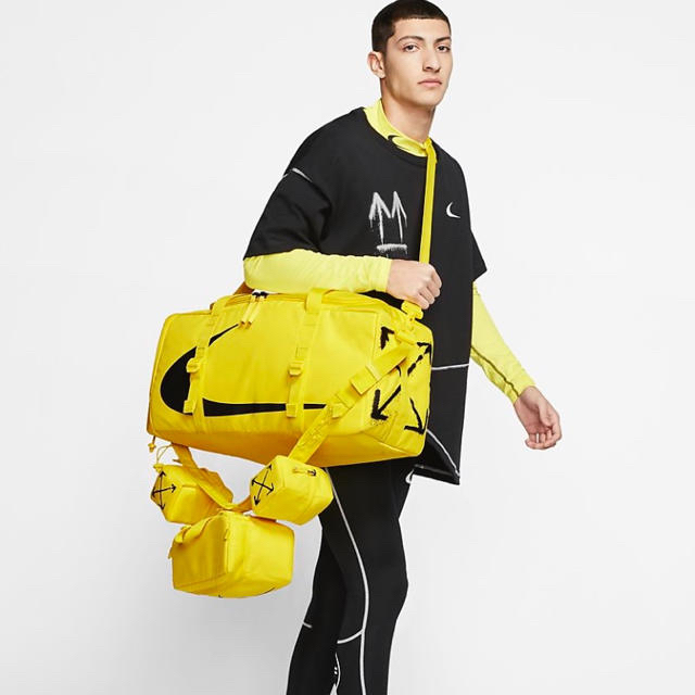 NIKE　off-white training collection bag